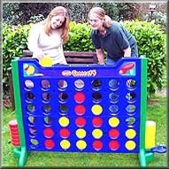 The official Hasbro Giant Connect 4 game