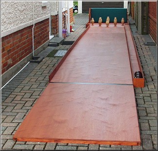 mobile skittle alley for skittle league